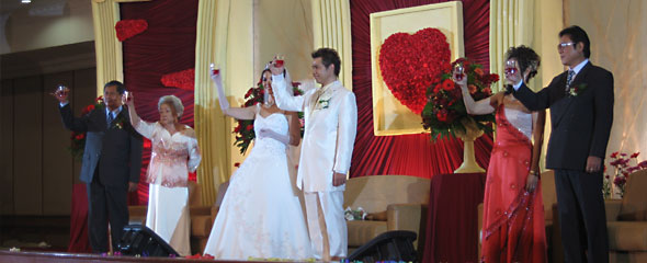Wedding David & Vivi at Wisma Cahaya Garuda