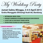 Bandung Wedding Exhibition 2015 at Graha Manggala Siliwangi